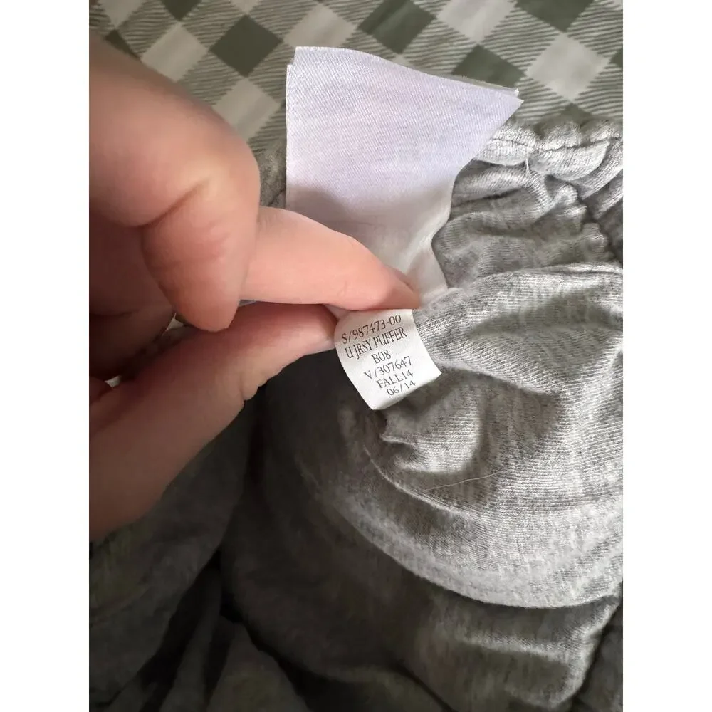 Baby Gap Grey Puffer Coat 0-6 months